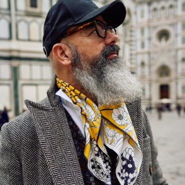 Foulard Melograno