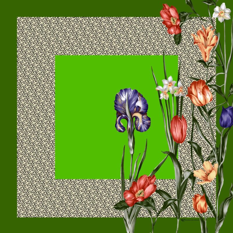 Foulard Tulipano